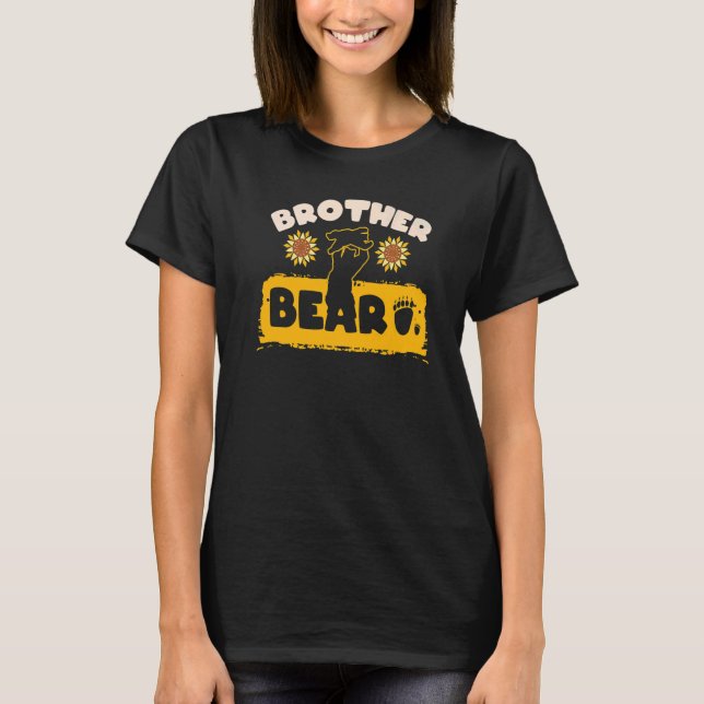 Brother Bear Syskon Sister Bro Syrran Solros Flo T Shirt (Framsida)