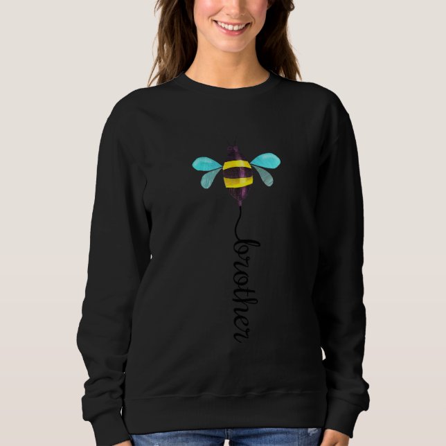 Brother Bee Family Honeybee Beekeeping T Shirt (Framsida)
