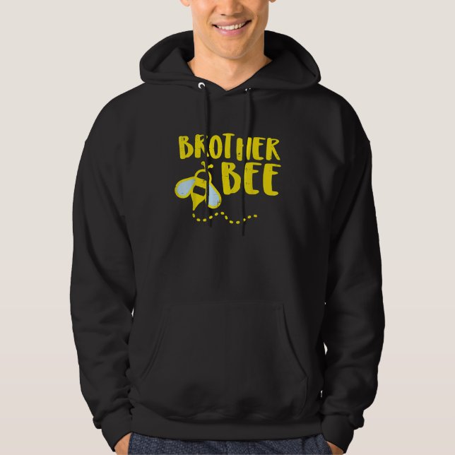 Brother Bee Family Matching Bro Men Boys Kids Todd Hoodie (Framsida)