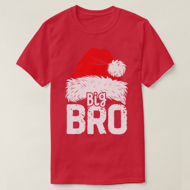 Brother Big jultomten-familjen Matching Pajam T Shirt (Design framsida)