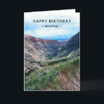 Brother Birthday Big Horn Mountains Wyoming Kort<br><div class="desc">Ett födelsedagshälsningskort för en bror. Ett foto från Big Horn-bergen i Wyoming,  USA,  som önskar dig ännu ett år av underbart äventyr. Grattis på födelsedagen! Art,  bild och versell copyright © Shoaff Ballanger Studios,  2023.</div>
