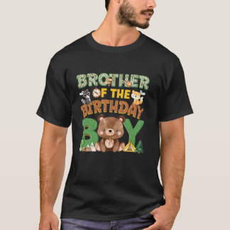 Brother Birthday Boy One Lycklig Camper 1st First T Shirt