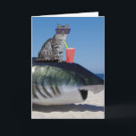 BROTHER BIRTHDAY CAT PÅ VARJE KORT<br><div class="desc">BÅDE KATTEN PÅ SHARK BIRTHDAY-KORT FÖR COOLA CAT BROTHER!</div>