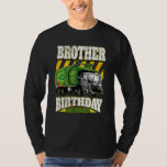 Brother Birthday Crew Sopor Lastbilar T Shirt<br><div class="desc">Broder Birthday Crew Sopor Lastbilar.</div>