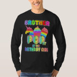 Brother Birthday Girl Pop It Unicorn Girl Pop it B T Shirt<br><div class="desc">Broder Birthday Girl pop det Unicorn Girl pop det Birthday.</div>