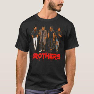 Brother Black Hispanic Caucasian Manar Friends Bro T Shirt