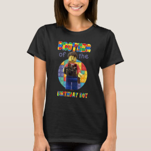 Brother Brick Builder Block Master Builder T Shirt