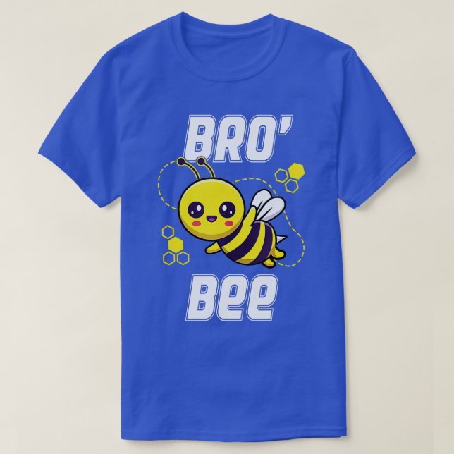 Brother Bro Birthday First Bee Day Outf T Shirt (Design framsida)