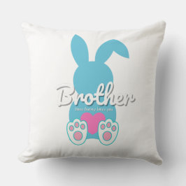 Brother Bunny Dekorativ kudde - Cute Family Påsk G