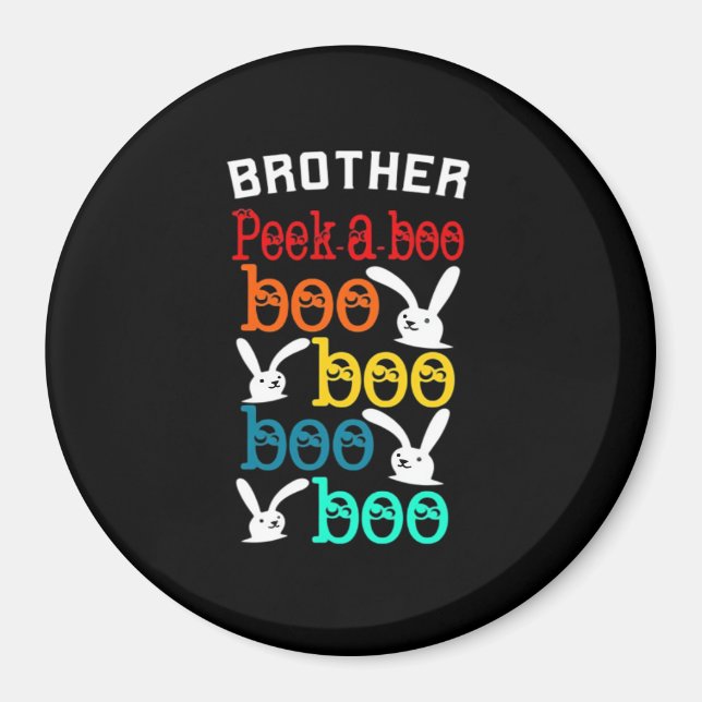 Brother Bunny Game for Novelty Kids Vuxnor Magnet (Framsidan)