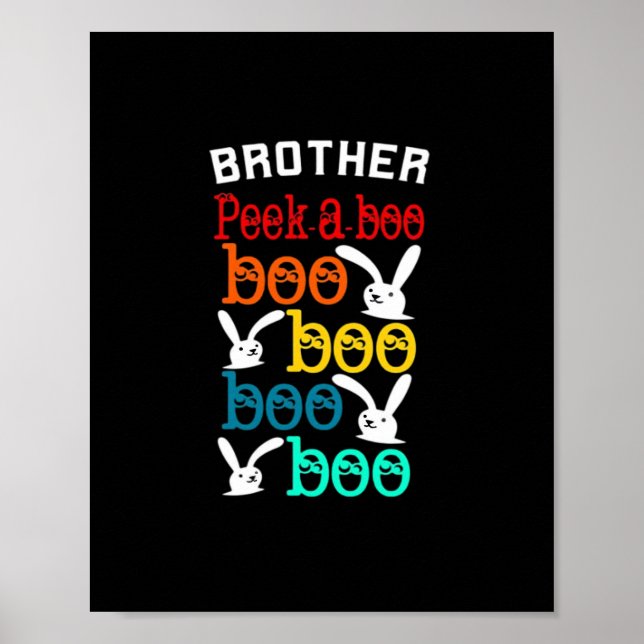 Brother Bunny Game for Novelty Kids Vuxnor Poster (Framsidan)