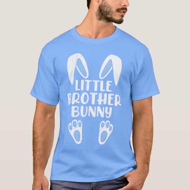 Brother Bunny Påsk-vänner Rabbit Children-gåva T Shirt (Framsida)