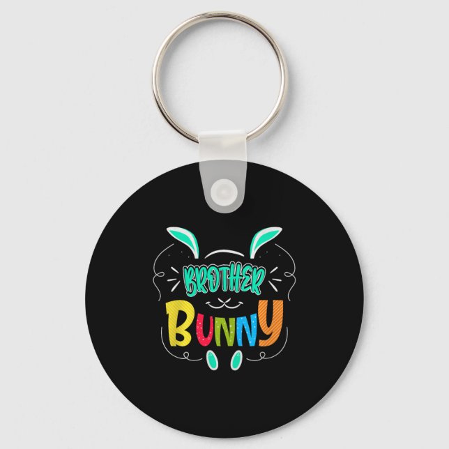 Brother Bunny Premium Tri-blend  Nyckelring (Framsida)