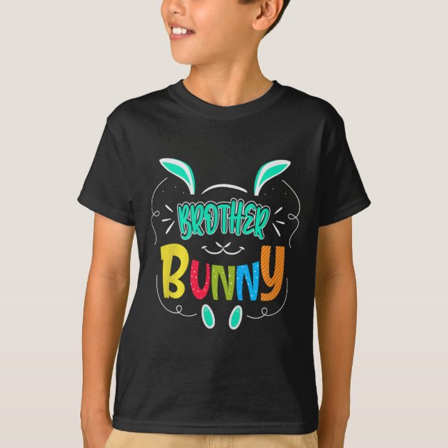 Brother Bunny Premium Tri-blend  T Shirt (Framsida)