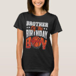 Brother Bysketbyll Birthday Boy Byller B-da T Shirt<br><div class="desc">Brother Bysketbyll Birthday Boy Byller B-day Party</div>