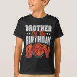 Brother Bysketbyll Birthday Boy Byller B-da T Shirt<br><div class="desc">Brother Bysketbyll Birthday Boy Byller B-day Party</div>