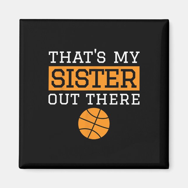 Brother Bysketbyll Gift som är min syster Bysketby Magnet (Framsidan)