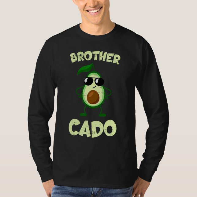 Brother Cado Guacamole Vegan and Vegetarian T Shirt (Framsida)