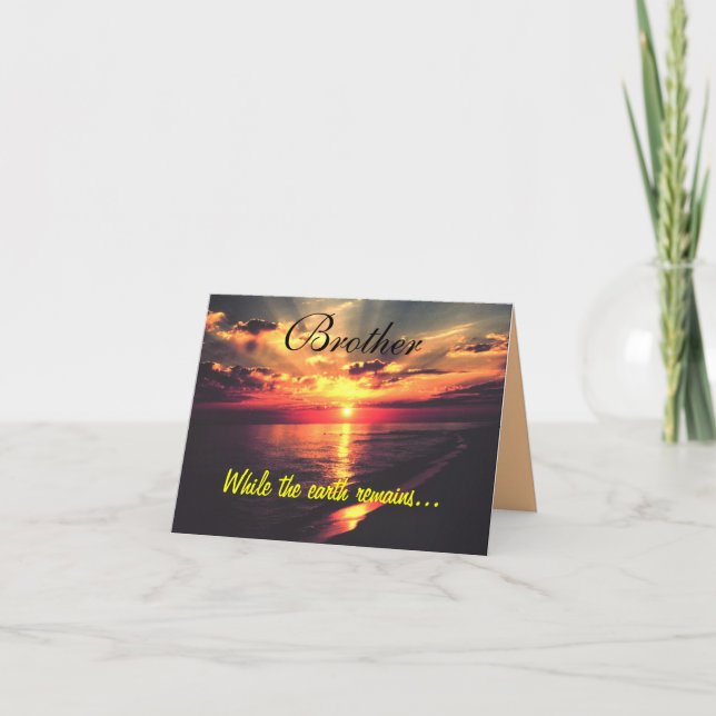 Brother Card Kort (Framsida)