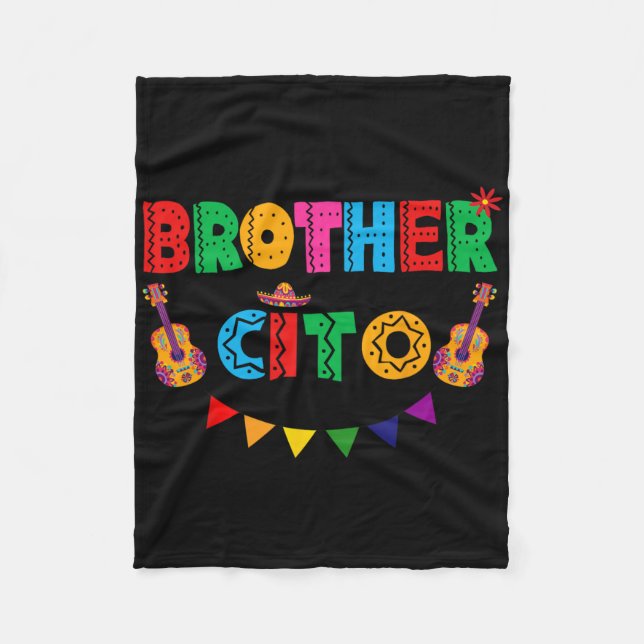 Brother Cito Cinco De Mayo Mexican Party Fiesta Me Fleecefilt (Framsidan)