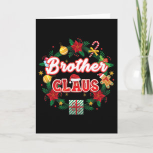 Brother Claus jul Santa Laurel Wandemistle Kort