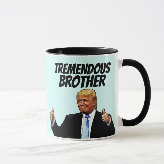 BROTHER COFFEE MUGG, DONALD TRUMP MUGG (Höger)