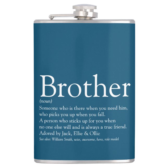 Brother Definition Suting Blue - Roligt Blue Fickplunta (Framsidan)