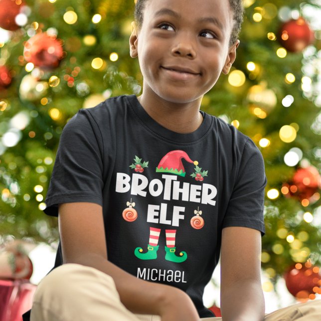 Brother Elf-familjens matchande julmas-utrustning  T Shirt (Skapare uppladdad)