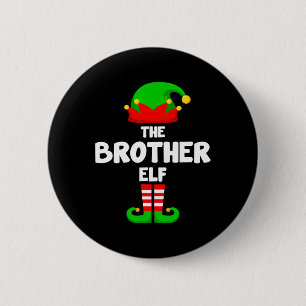 Brother Elf Funny Julmatchande familje-Pa Knapp