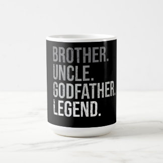 Brother farbror Godfather Legend Roligt Best Funny Kaffemugg