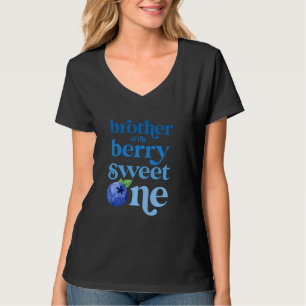 Brother First Birthday Berry Sweet One Blueberry 1 T Shirt