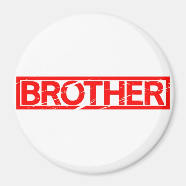 Brother Frimärke Magnet (Framsidan)