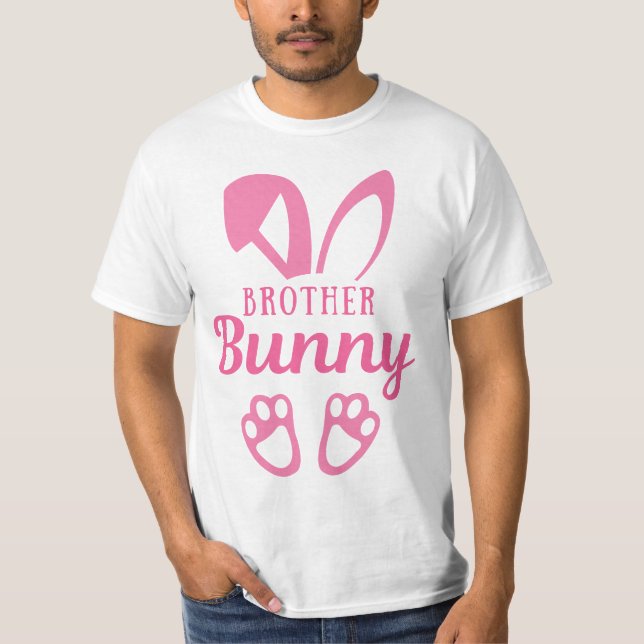 Brother Glad påsk bunny T Shirt (Framsida)