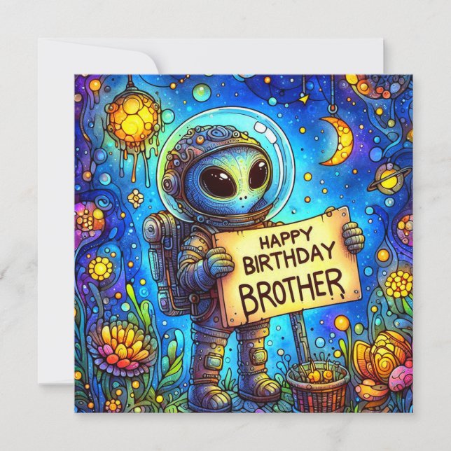 BROTHER ~ Grattis på födelsedagen ~ Nalle ~ (Framsida)