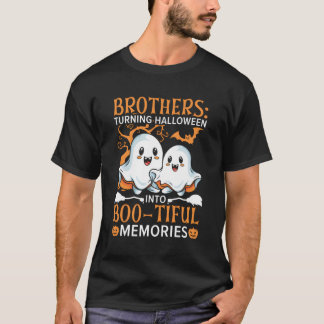 Brother Halloween Bus eller godis Big Bro Syskon B T Shirt