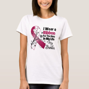 Brother Hero i mitt livschef Nacke Cancer T-shirt