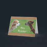 BROTHER HUMOR FÖR MIN FAV *SISTER'S* BIRTHDAY! KORT<br><div class="desc">TACK FÖR ATT STOPPA AV ETT AV MINA ÅTTA LAGER!!!!!!</div>