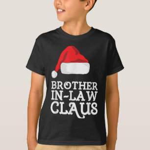 Brother-in-law Claus jul Santas Pajama Famil T Shirt