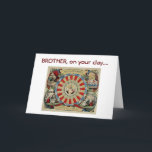 *BROTHER* JAG PREDICT "DU HAR EN GRATTIS PÅ FÖDELS KORT<br><div class="desc">DETTA ÄR ETT TULLKORT FÖR **DIN BRODER** OCH KONTROLLERA ALLA PRODUKTER PÅ DEN HÄR RADEN MEDAN DU VISAR ZAZZLE OCH HAR ROLIGT ATT GÖRA DET. DETTA BIRTIDKORT ÄR OCKSÅ ETT AV NÅGRA.</div>