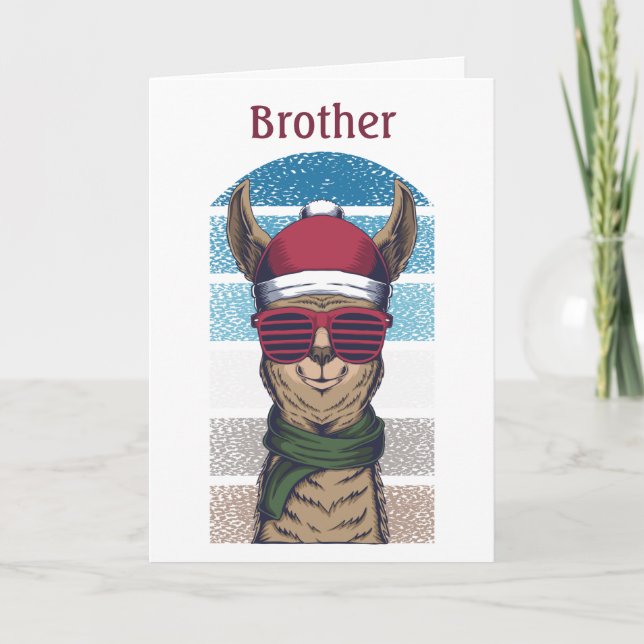 Brother-julkort Kort (Framsida)