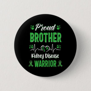 Brother Kidney Disease Warrior Awareness Ribbon Gr Knapp