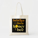 Brother Little honey Bee Birthday Gender Reveal Ba Tygkasse<br><div class="desc">Brother Little honey Bee Birthday Gender Reveal Baby Shower</div>