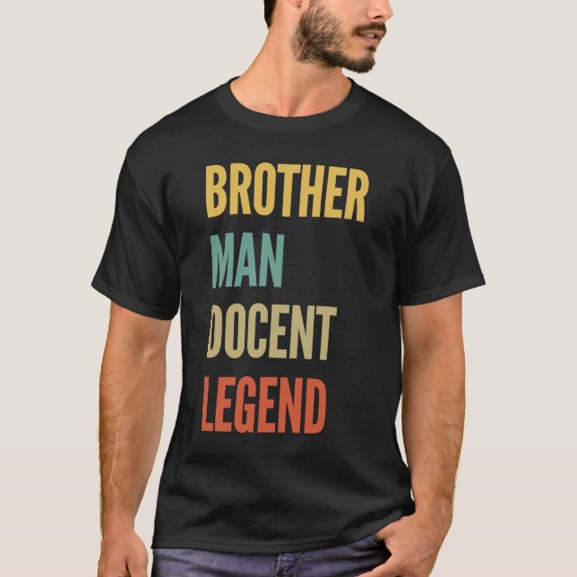 Brother Man Docent Legend T Shirt (Framsida)
