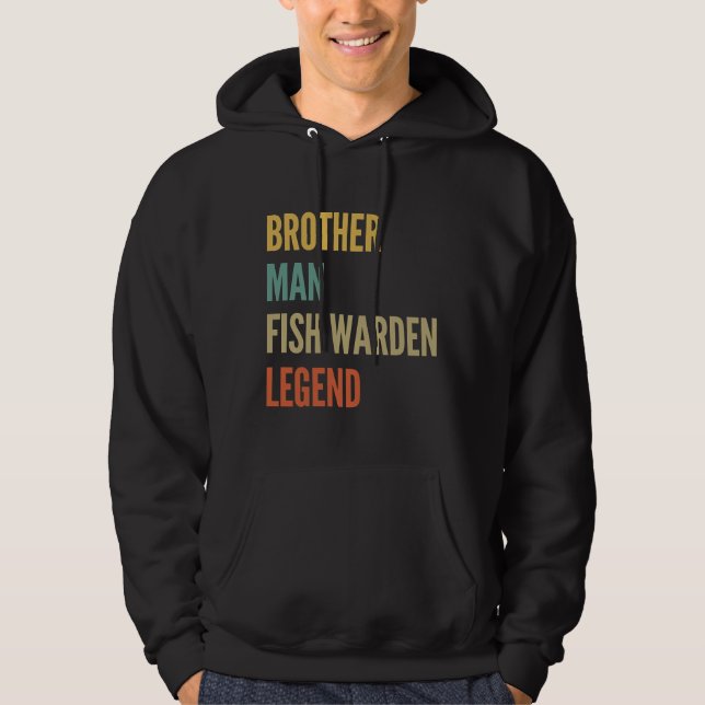 Brother Man Fish Warden Legend 554 Hoodie (Framsida)