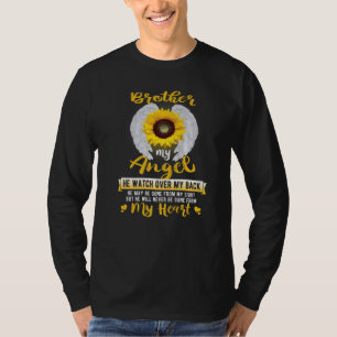 Brother My Angel bevakar min rygg missad i M T Shirt