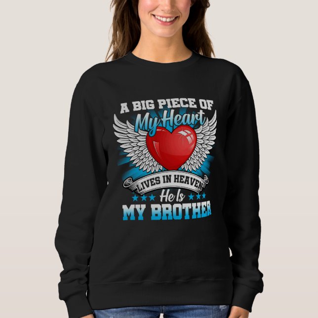 Brother My Angel  In Memory Of Brother In Heaven T Shirt (Framsida)