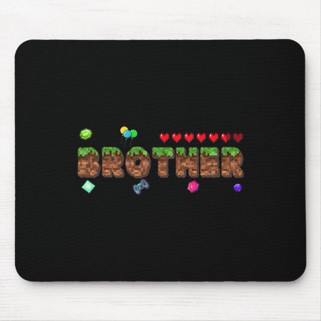 Brother Of The Birthday Boy Pixel Game Matching Fa Musmatta (Framsidan)