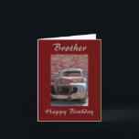 Brother Old Rusty Lastbil Birthday Greeting Card Kort<br><div class="desc">Den här roliga lastbil skulle vara underbarare för en födelsedagskalender till pappa,  broder,  farbror...  Jag antar att alla skulle vilja det här. Lägg till ditt speciellare meddelande och gör det personligt.</div>