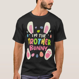 Brother Påsk Matching Family Party Bunny Ansikte C T Shirt