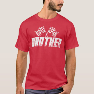Brother Pit Crew-familjen Tävla Birthday Tävling T Shirt